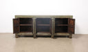 26-5315, Groen dressoir met 6 deuren