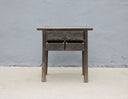 52-352, Sidetable in donker hout