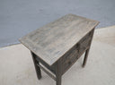 52-352, Sidetable in donker hout