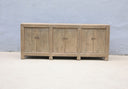 52-3593, Houten dressoir met 6 deuren