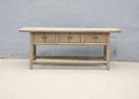 52-3730, Houten sidetable met 6 lades