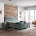 BE 006, Mintgroene boxspring