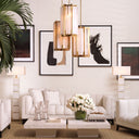 Prachtige moderne woonkamer White