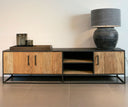 DS 247, Staal en houten tv meubel