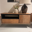 DS 303, Hangend tv meubel met lade en deur