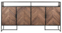 DS 310, Dressoir met 4 deuren, visgraat