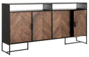 DS 310, Dressoir met 4 deuren, visgraat