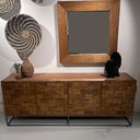 DS 325, Houten dressoir met structuur