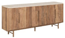 DS 341, Houten dressoir met betonnen blad