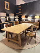 ET 135, Elm houten eettafel