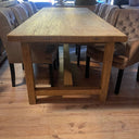 ET 155, Grote eettafel van elm hout