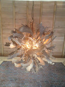 HG 237-C Bol lamp van dam- en edelhertgeweien
