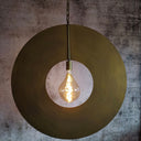 HL 135-B, Messing hanglamp, cirkel