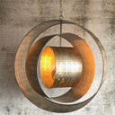 HL 136-A, Hanglamp cirkels, zilver