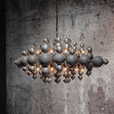 HL 143, Grote hanglamp, bollen zwart