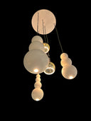 HL 151-B, Hanglamp met 3 lampen, Wit
