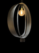 HL 153-A, Hanglamp met cirkels, Zwart