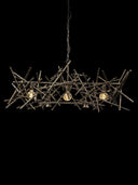 HL 161-A, Grote hanglamp, Brons