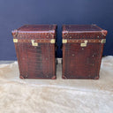 KO 177, Prachtige croco koffers, M