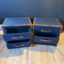 KO 184, Blauwe koffer met 3 lades, set