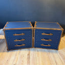 KO 184, Blauwe koffer met 3 lades, set