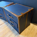 KO 184, Blauwe koffer met 3 lades, set