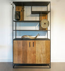 KT 196, Open kast met stalen frame