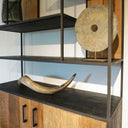 KT 196, Open kast met stalen frame