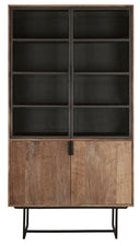 KT 326, Kast met 2 houten en 2 glazen deuren