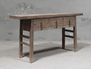 L-443, Houten sidetable met 3 lades
