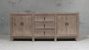 L-460, Houten dressoir met lades en deuren