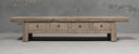 L-473, Houten tv meubel met 4 lades