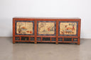 L470, Rood dressoir met tekeningen
