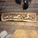 SDE 001, Houten kunstwerk met paarden