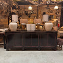 SDS 002, Zwart dressoir met 6 deuren