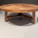 ST 328, Ronde salontafel visgraat