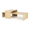 ST 452, Salontafel set -Bo- in naturel en bruin