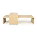 ST 452, Salontafel set -Bo- in naturel en bruin
