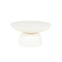 ST 521, Witte ronde salontafel -Carto-