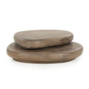 ST 526, Donker houten salontafel met schuifbaar blad -Bobo-