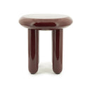 ST 528, Set van 2 salontafels -Bubble- burgundy
