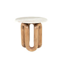 ST 532, Marmer en houten salontafel -Loop-