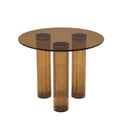 ST 533, Glazen salontafel -Aro- in 2 maten