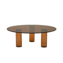 ST 533, Glazen salontafel -Aro- in 2 maten