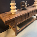 SWT 003, Houten sidetable met deurtjes