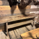 WT 005, Houten sidetable met plank