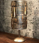 TL 219, Tafellamp metaal design, zilver