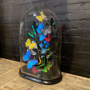 VI 197, Vlinderstolp met gekleurde vlinders