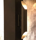 WL 109-B, Moderne wandlamp zwart