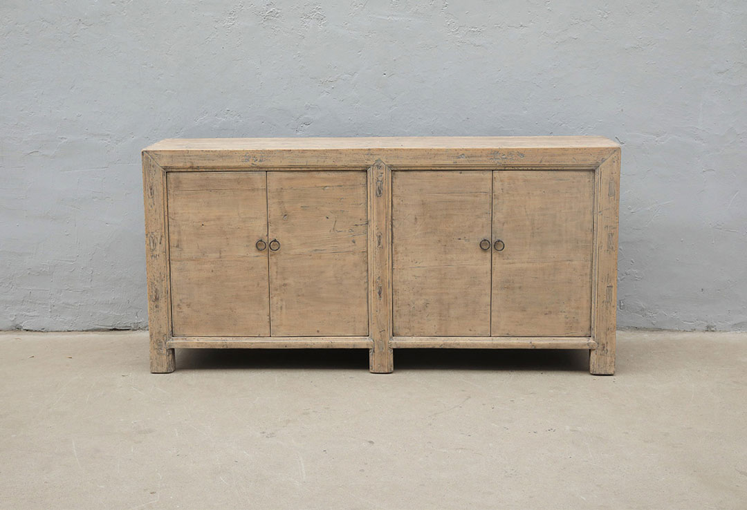 42-3827, Wooden sideboard with 4 doors